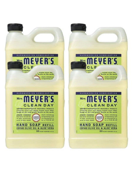 Recarga Jabón Líquido para Manos Lovely Annie 4 Paquetes 0.98L