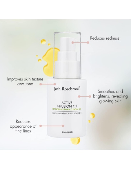 Aceite Facial Retinoide Josh Rosebrook 30ml - Vitamina C