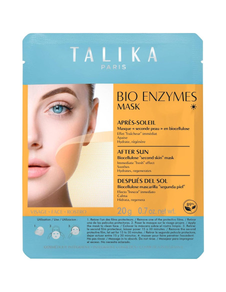 Mascarilla Bio Enzymes Talika 20g - Hidratante y Calmante Solar