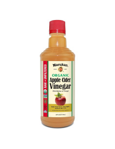 Vinagre de Sidra de Manzana Orgánico Marukan 710 ml Crudo y Sin Filtrar