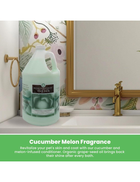 Acondicionador Fortificante para Mascotas Mejor Opción 3.78L Melón Pepino