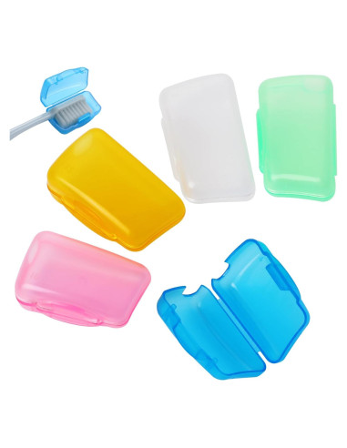 5 Fundas de Cepillo de Dientes Viaje MOZEAT LENS Colorido