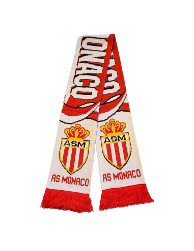 Bufanda de Fan AS Mónaco | Tejido Acrílico Premium 1.52m