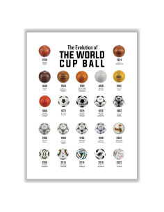 Póster de Fútbol Libemz Copa del Mundo Sin Marco 30x40 cm