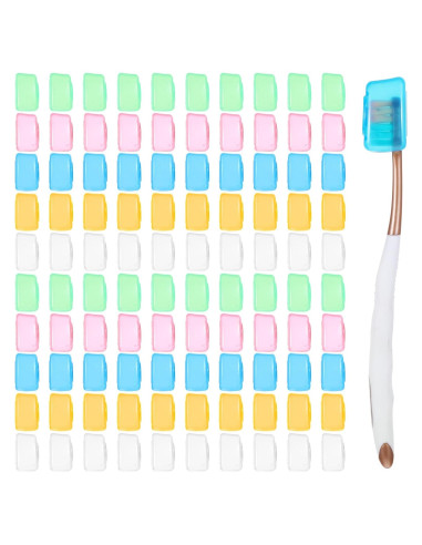 100 Fundas Protectores para Cepillo de Dientes JOUTYFOR