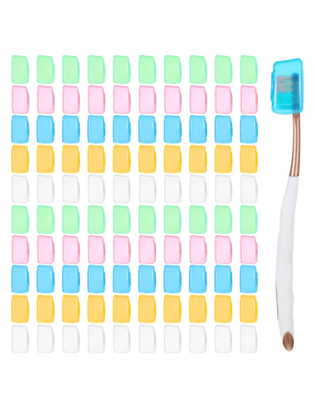100 Fundas Protectores para Cepillo de Dientes JOUTYFOR