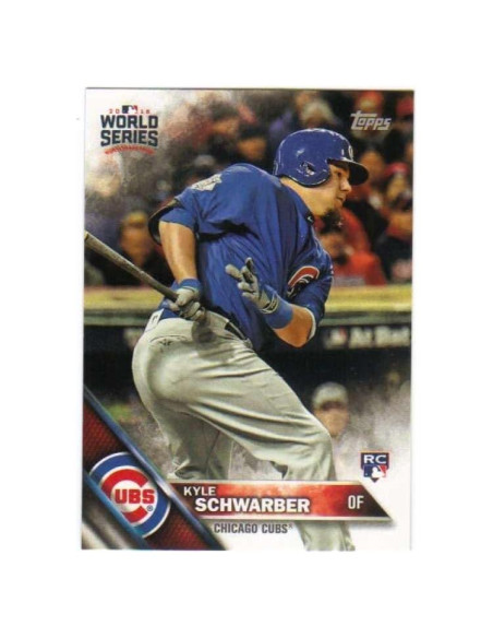 Tarjeta de Béisbol Topps 2016 Kyle Schwarber Cubs