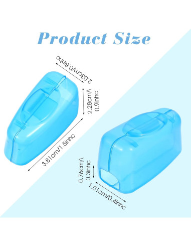 100 Fundas Protectores para Cepillo de Dientes JOUTYFOR