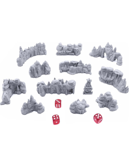 Paredes de Grotto Bajo EnderToys - Escenografía DND 28mm