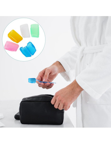 5 Fundas de Cepillo de Dientes Viaje MOZEAT LENS Colorido