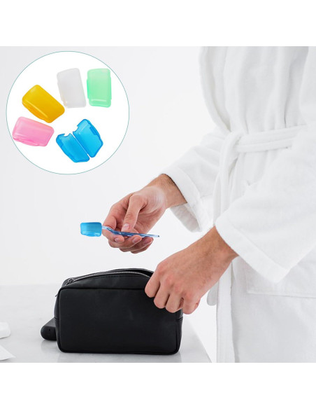 5 Fundas de Cepillo de Dientes Viaje MOZEAT LENS Colorido