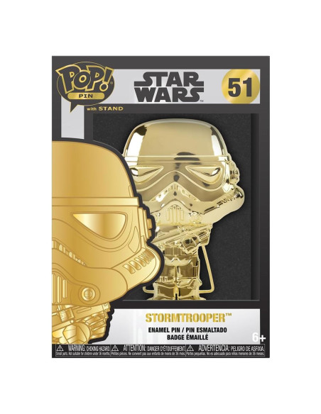 Pin de Esmalte Pop! Stormtrooper Funko - Star Wars Mandalorian