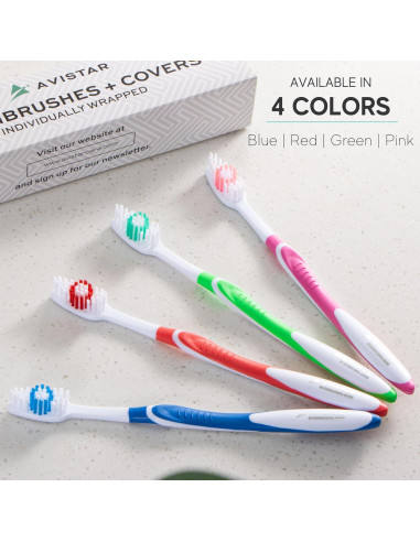 Paquete de 104 Cepillos de Dientes Desechables Avistar