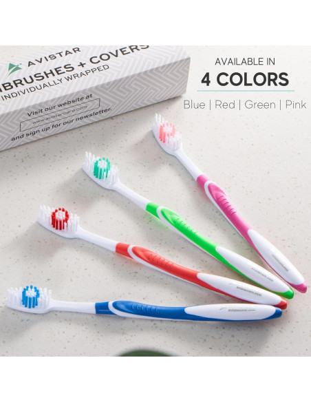 Paquete de 104 Cepillos de Dientes Desechables Avistar