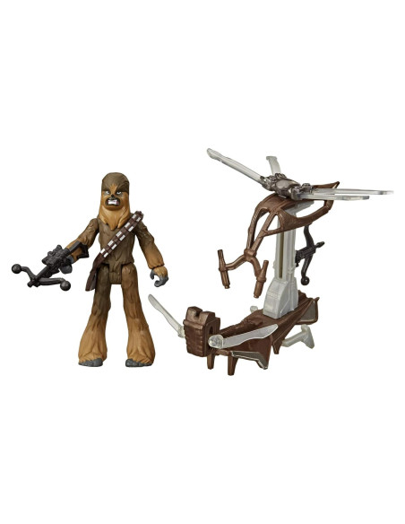 Figura y Vehículo Chewbacca Star Wars Mission Fleet 2.5"