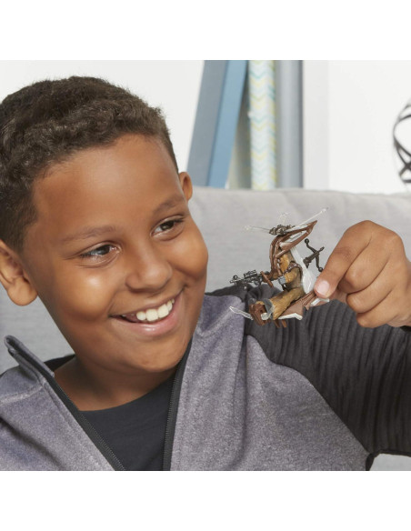 Figura y Vehículo Chewbacca Star Wars Mission Fleet 2.5"