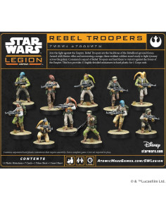 Expansión Soldados Rebeldes Star Wars Legion SWQ15 - 11 Miniaturas 2
