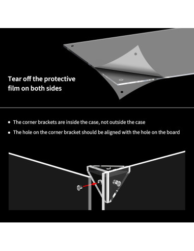Caja de Exhibición LILIKAKA para Lego 10316 Rivendel 80x40x42cm