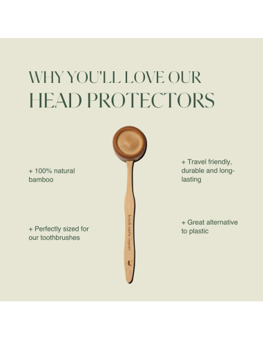 Cabezal Protector de Cepillo de Dientes Plus Ultra - Bambú Ecológico