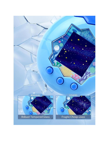 Protector de Pantalla TPU BOVUGAC para Tamagotchi Paradise - 3 Unidades