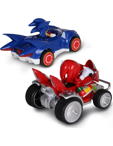 NKOK Sonic The Hedgehog 2-Pack: Sonic y Knuckles Pullback