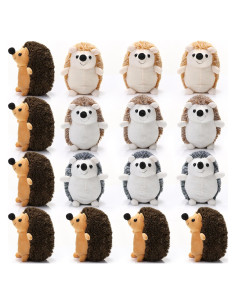 16 Juguetes de Peluche Erizo Arrowbash 15 cm para Niños