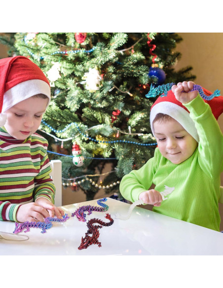 Juguete Antiestrés Dragón Articulado SHUWND 5 Piezas