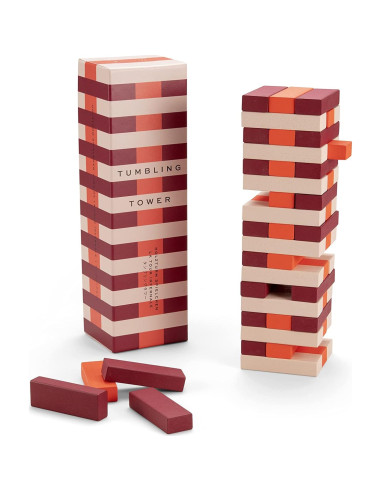 Juego de Apilamiento Torres Caídas PrintWorks - Madera 1.14 kg