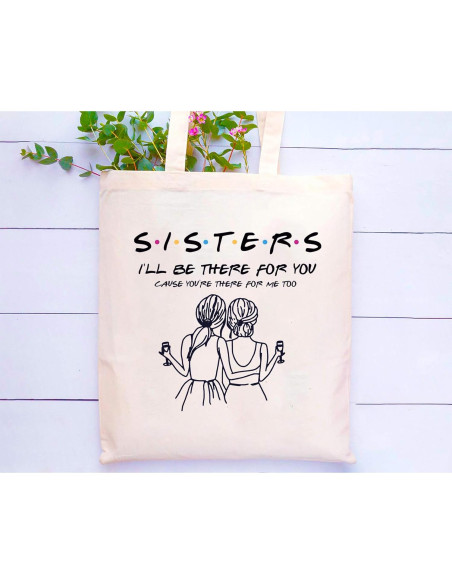 Bolsa de Tote Reutilizable LIBIHUA 40.6x34.3cm Beige