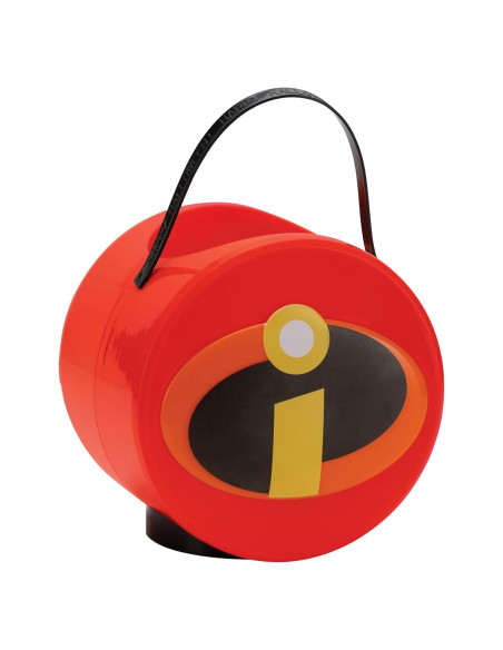 Cubeta de Golosinas Halloween Disguise 17.8x17.8x14.7 cm