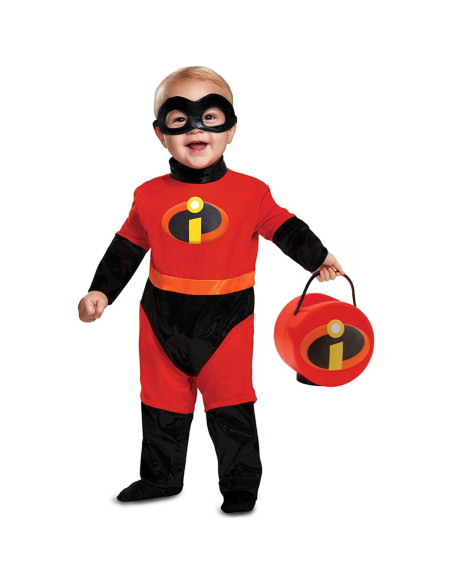 Cubeta de Golosinas Halloween Disguise 17.8x17.8x14.7 cm