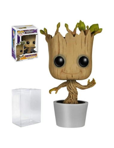 Figura Funko Pop Groot Bailarín Marvel 9.53 cm con Caja Protectora