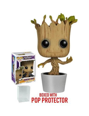 Figura Funko Pop Groot Bailarín Marvel 9.53 cm con Caja Protectora