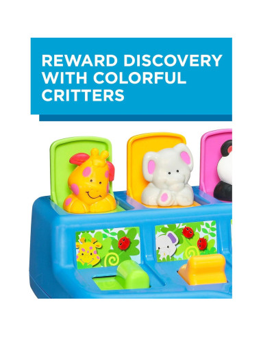 Juguete de Actividad Playskool Poppin' Pals para Bebés 9+ Meses