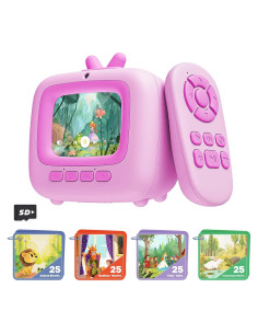 Máquina de Cuentos Eveedo TV1 para Niños 3-8 Años
