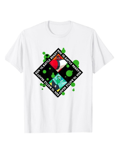 Camiseta Ben 10 Oficial para Hombre - Listo para la Batalla