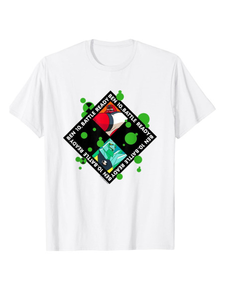 Camiseta Ben 10 Oficial para Hombre - Listo para la Batalla