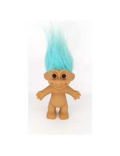 Muñeca Troll Russ Berries Cabello Verde Azul 12.7 cm