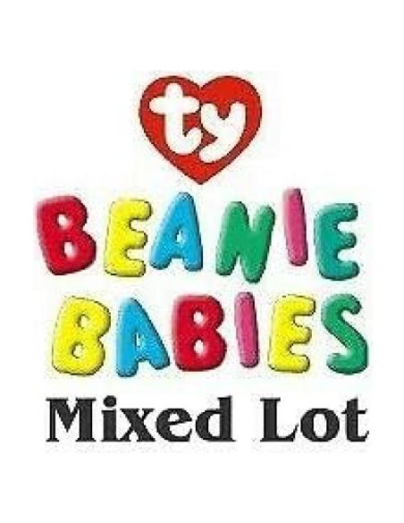 Lote de 50 Ositos de Peluche TY Beanie + 400 Tarjetas de Béisbol