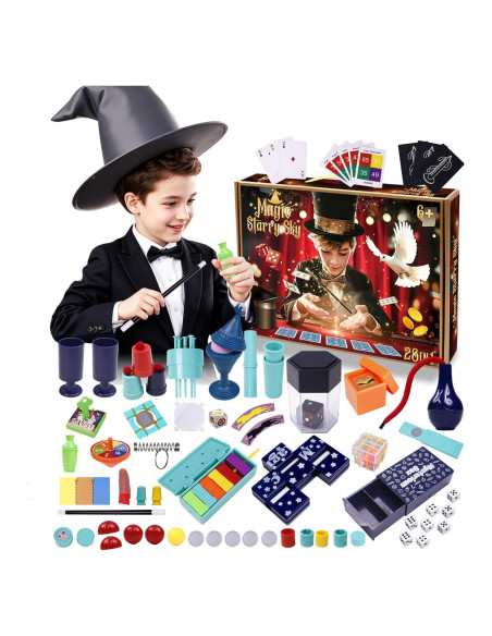 Kit de Magia 28 en 1 TENTAM para Niños 6+ con Instrucciones