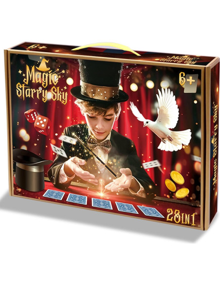Kit de Magia 28 en 1 TENTAM para Niños 6+ con Instrucciones
