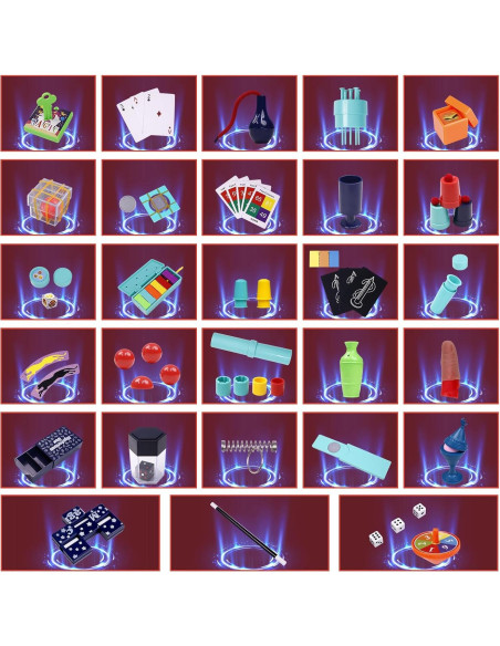 Kit de Magia 28 en 1 TENTAM para Niños 6+ con Instrucciones
