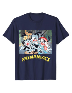 Camiseta Animaniacs Hombre Licenciada Ajuste Clásico