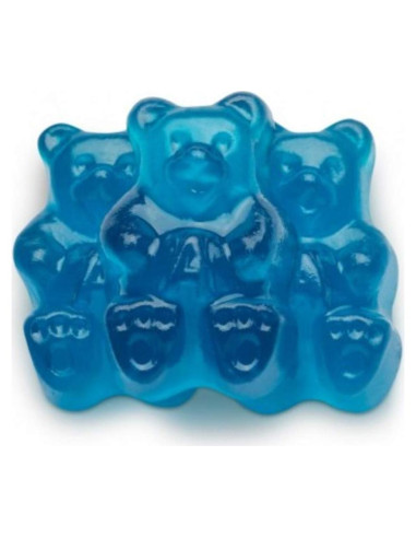 Ositos de Goma Frambuesa Azul All City Candy 453g Sin Gluten