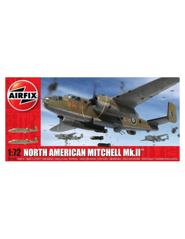 Kit de Modelo Plástico Airfix North American Mitchell II 1:72