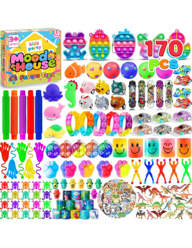 170 Piezas de Juguetes Antiestrés MoodHouse para Niños