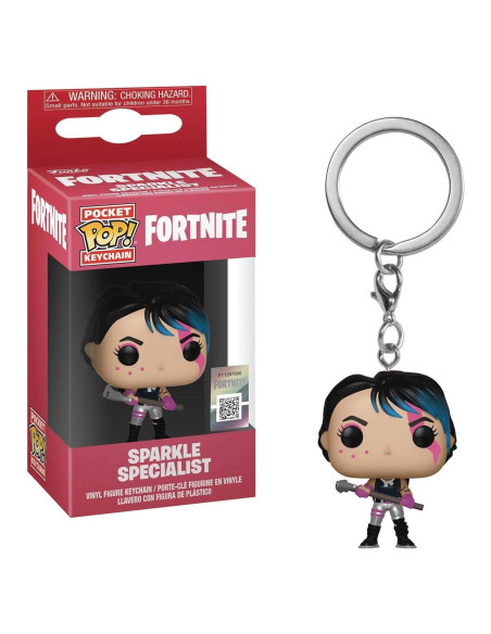 Llavero Pocket POP Funko Fortnite Especialista Brillante 3.8cm