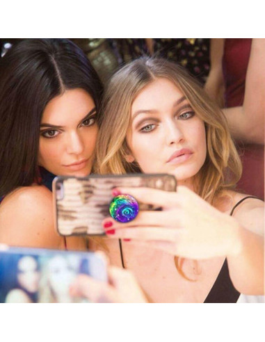 Agarre Colapsable Nsotts para Smartphones - 6 Paquete, Galaxia Azul