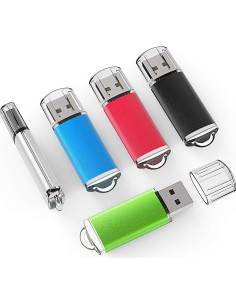 Memoria USB 2.0 Dimyog 5PCS 128MB Multicolor Pen Drive 2