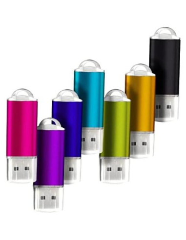 Memoria USB 2.0 Dimyog 5PCS 128MB Multicolor Pen Drive